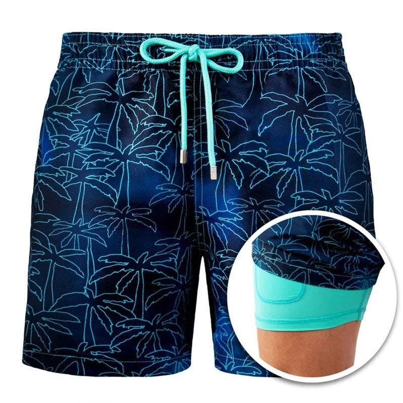 Roger – Men's Printed Beach Shorts for Summer