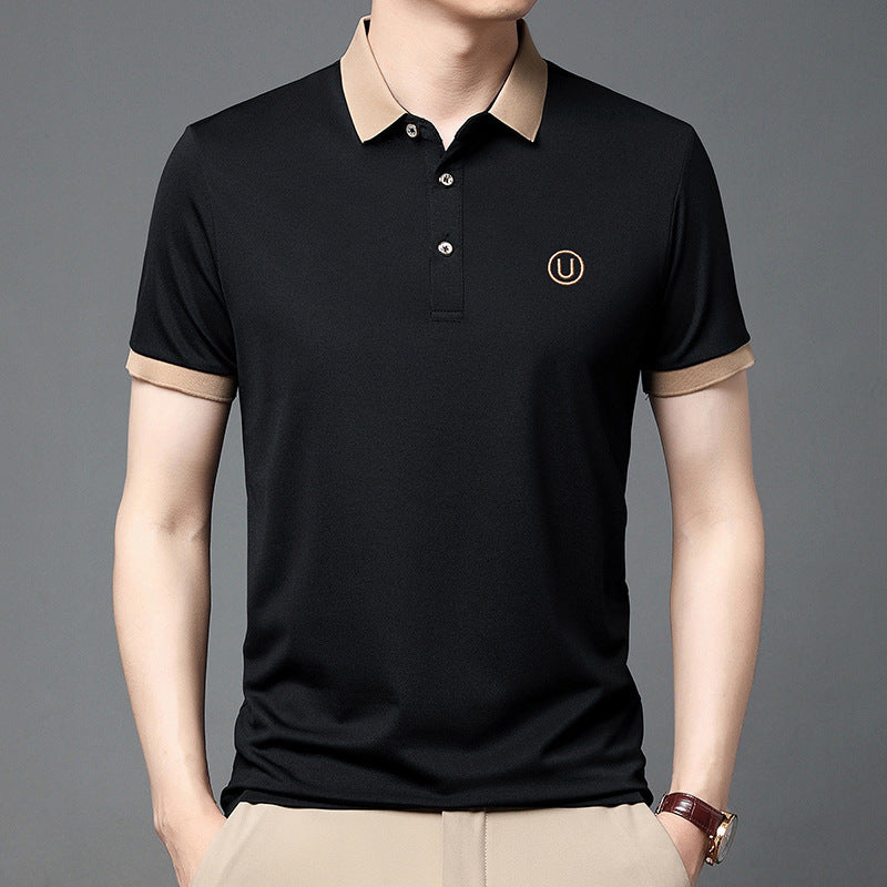 Shaun – Business Casual Short Sleeve Polo Shirt