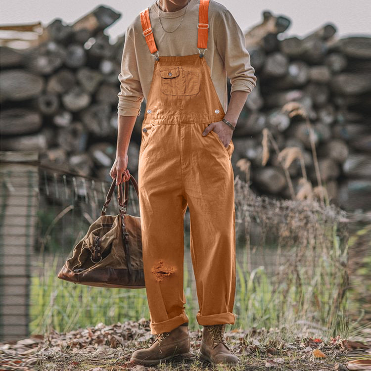 Joel – Baggy Plus Size Casual Overalls