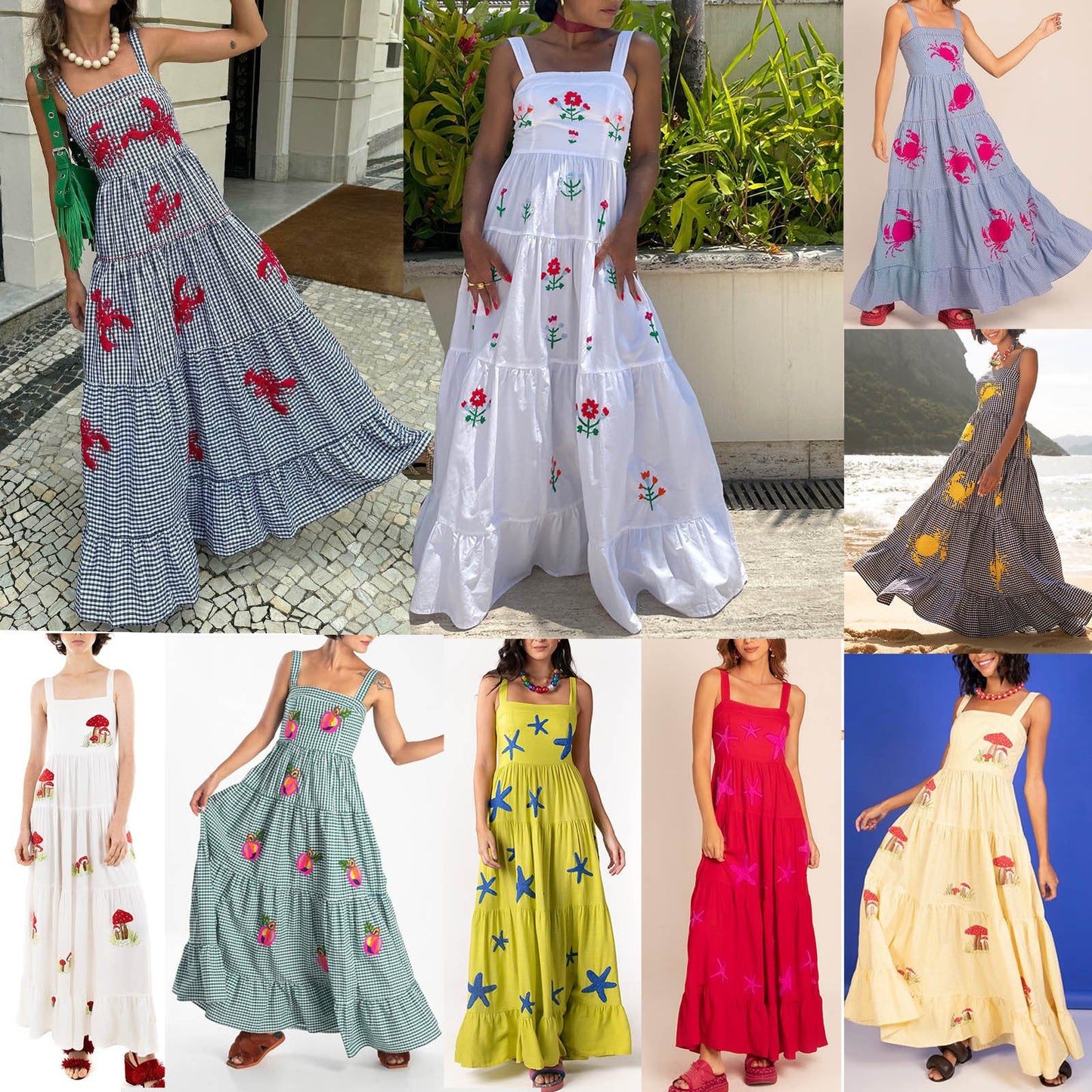 Deborah – Long Vacation Dress
