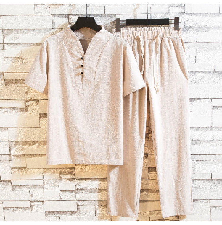 Tristan – Summer Linen Suit for Men