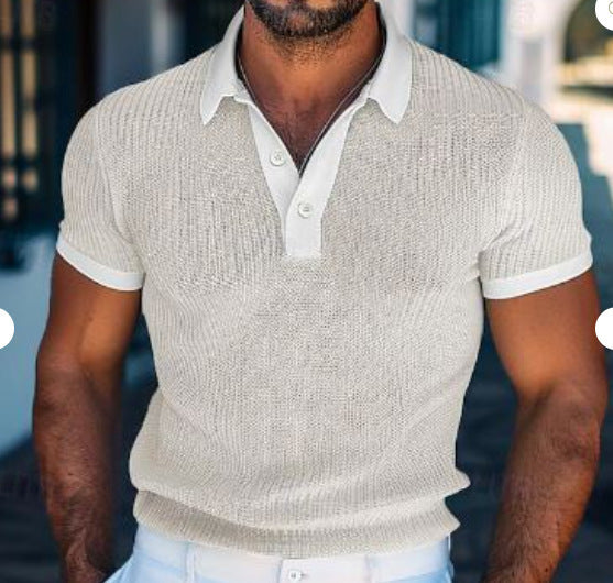 Damien – Short Sleeve Men's Polo Shirt