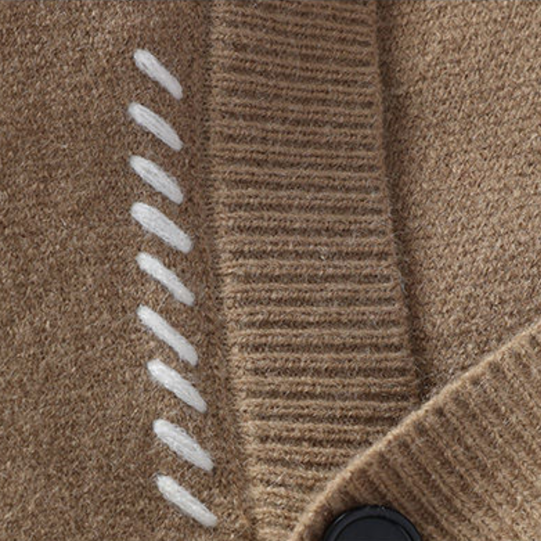 Men's Classic Button-Up Casual Cardigan Sweater – Versatile Everyday Style