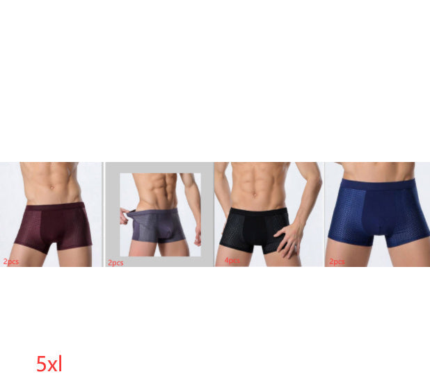 Dominic – Ice Silk Men's Mesh Boxer Underwear