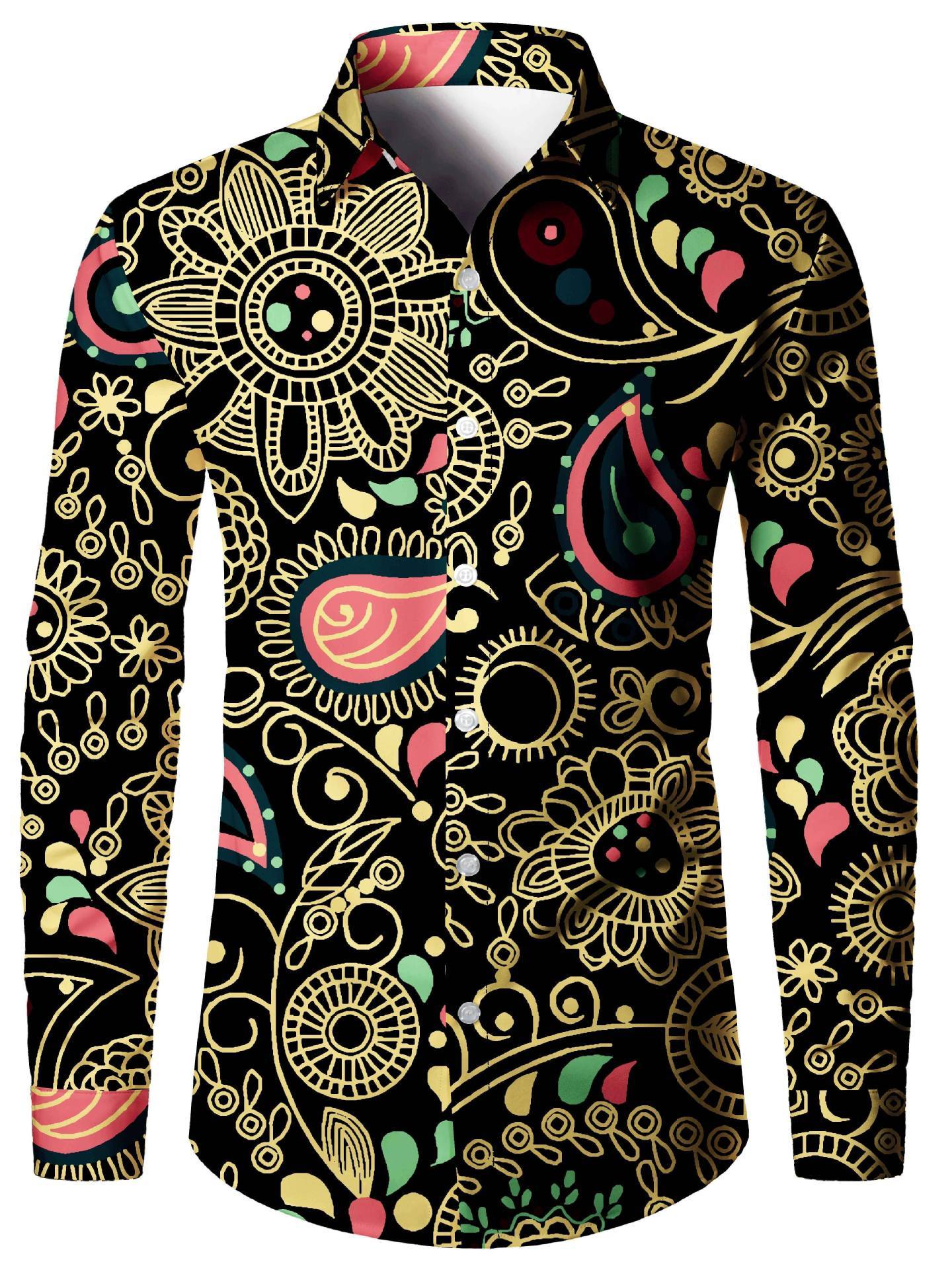 Reginald – Men's 3D Digital Printed Slim Cardigan
