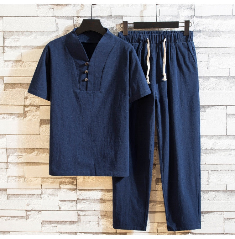Tristan – Summer Linen Suit for Men