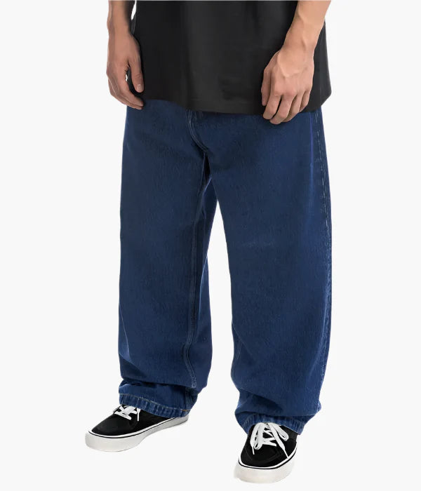 Men's Wide Leg Skate Jeans – Oversized Urban Streetwear Style