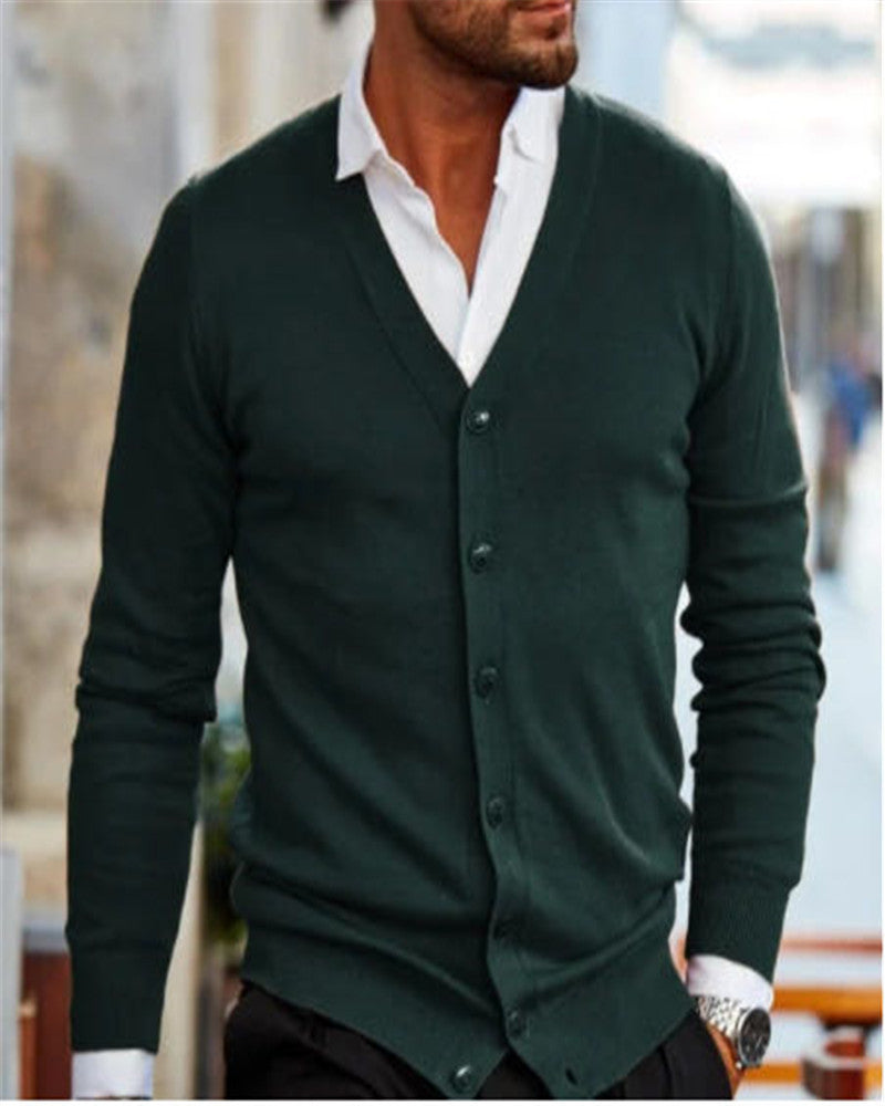Cameron – Simple Casual Men's Sweater Jacket