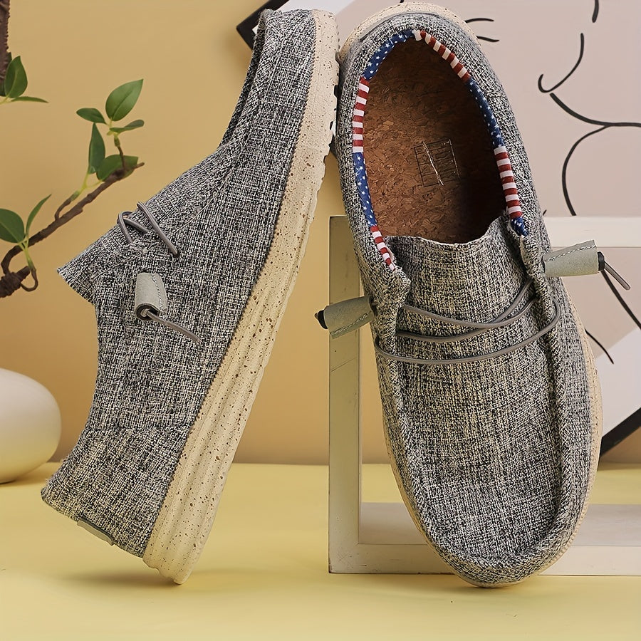 Men's Casual Slip-On Canvas Loafers – Everyday Comfort and Timeless Style
