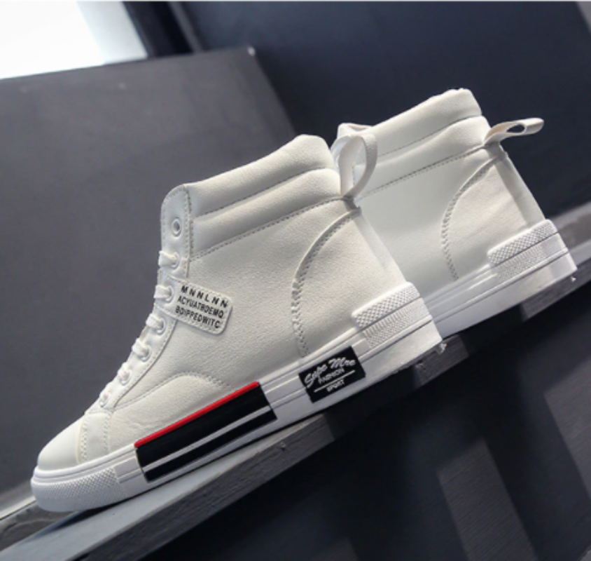 Men's Fashion High-Top Casual Sneakers for Fall and Winter