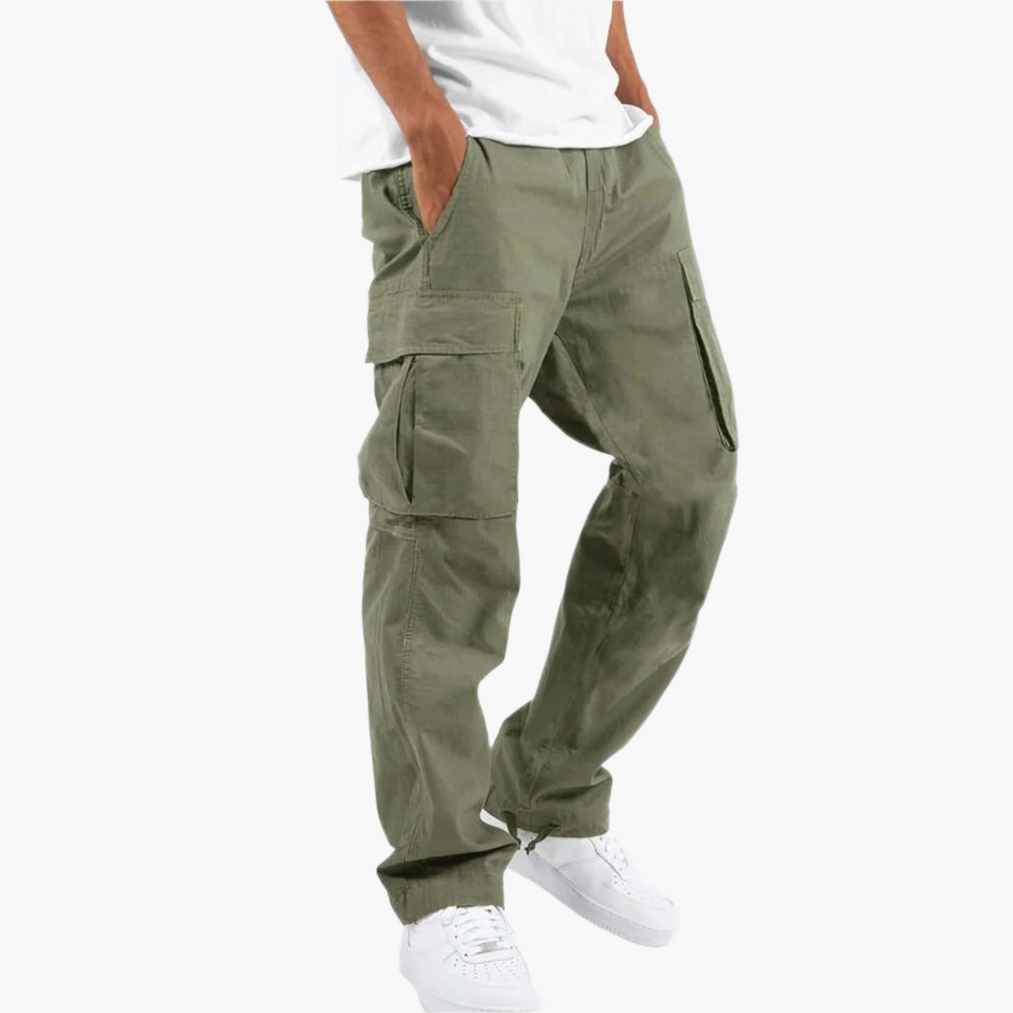Men's Cargo Pants Relaxed Fit Streetwear Utility Style
