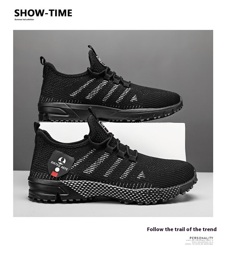 Jon – British Style Cool Simple Mesh Sneaker
