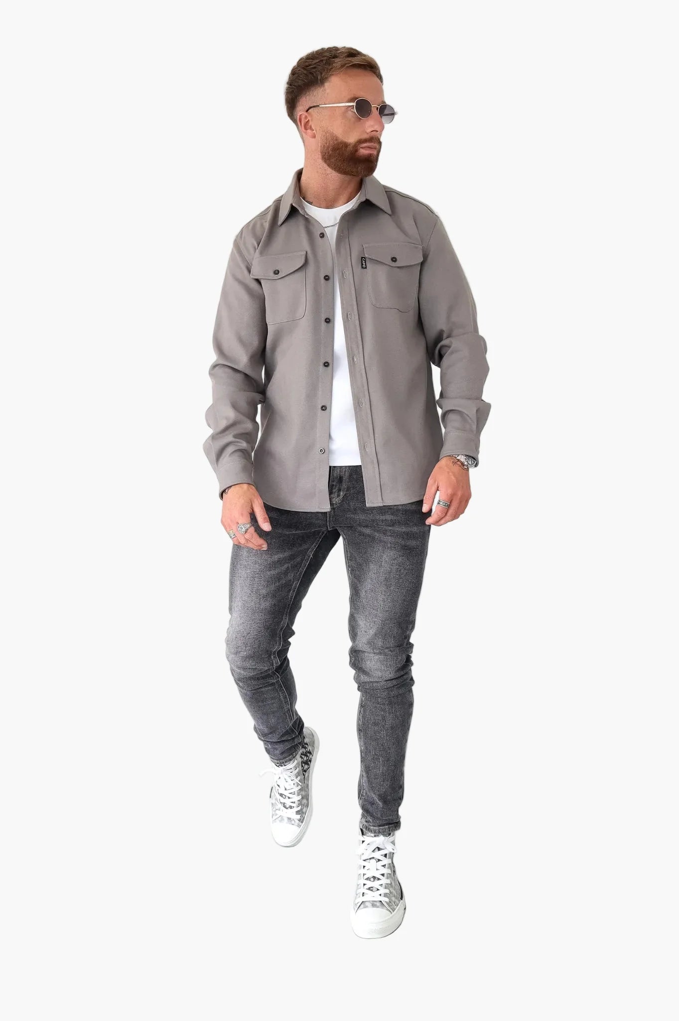 Men's Modern Shirt Jacket for Casual and Everyday Style