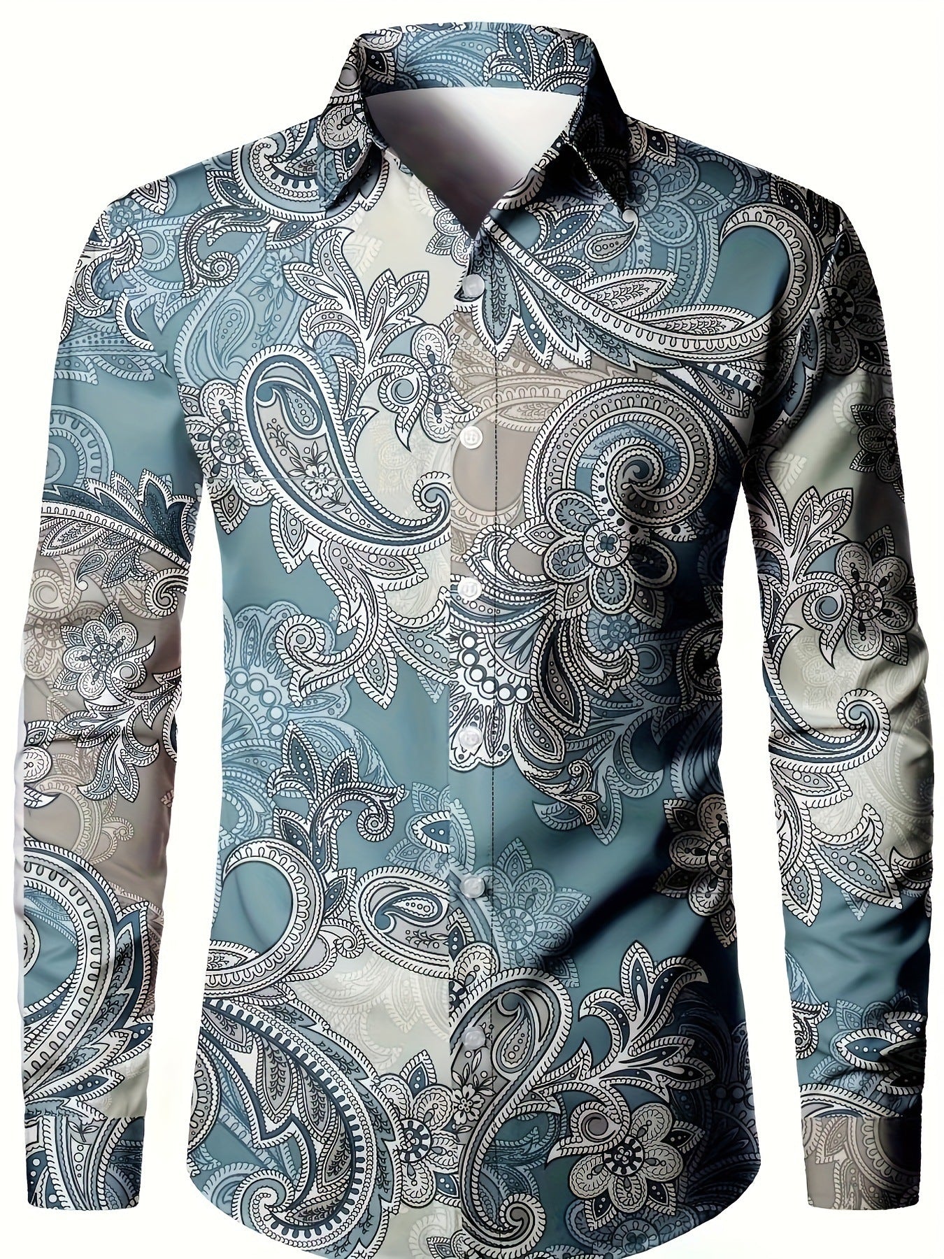 Reginald – Men's 3D Digital Printed Slim Cardigan