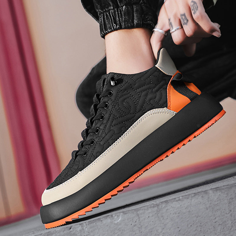 Perry – Trendy Color-blocked Casual Sneakers for Men