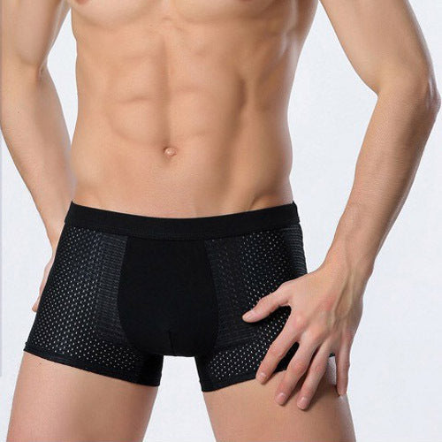 Dominic – Ice Silk Men's Mesh Boxer Underwear