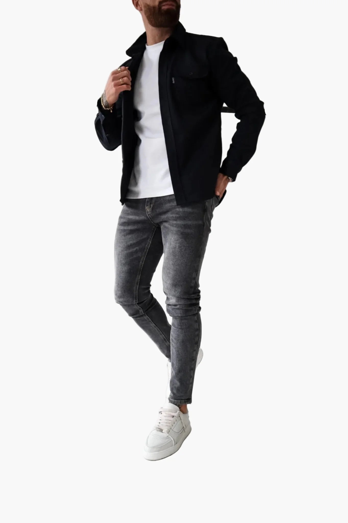 Men's Modern Shirt Jacket for Casual and Everyday Style
