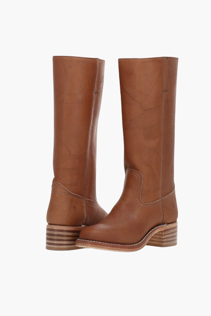 Women's Classic Knee-High Fashion Boots – Stylish Everyday Block Heel Footwear