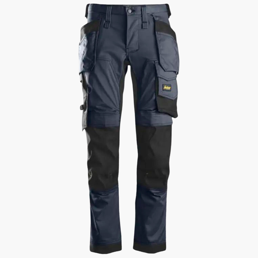 Men's Stretch Work Trousers with Holster Pockets for Professionals