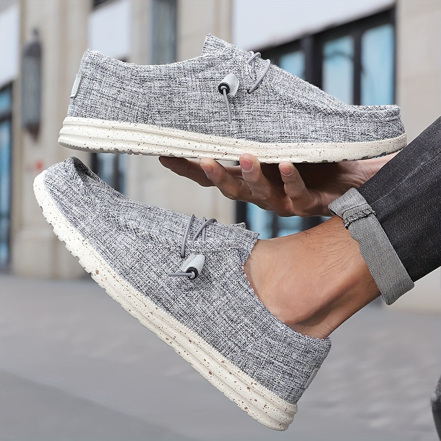 Men's Casual Slip-On Canvas Loafers – Everyday Comfort and Timeless Style