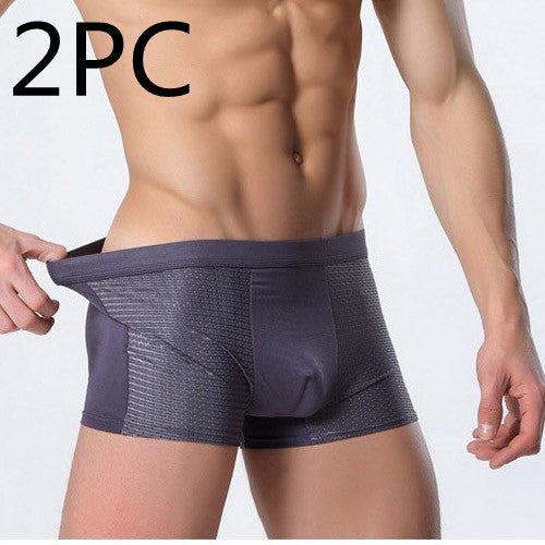Dominic – Ice Silk Men's Mesh Boxer Underwear
