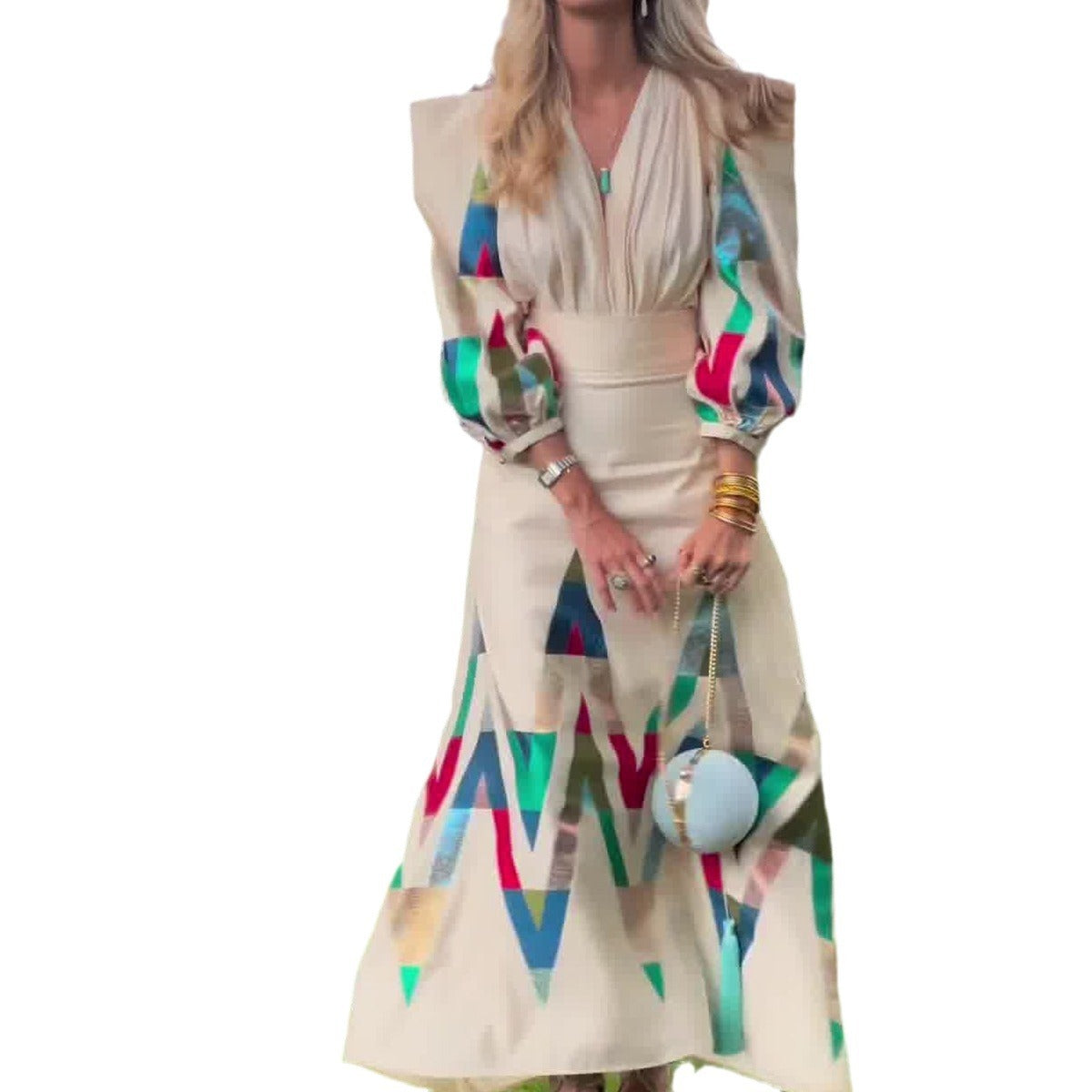 Robyn – Elegant Combination Style Suit Dress