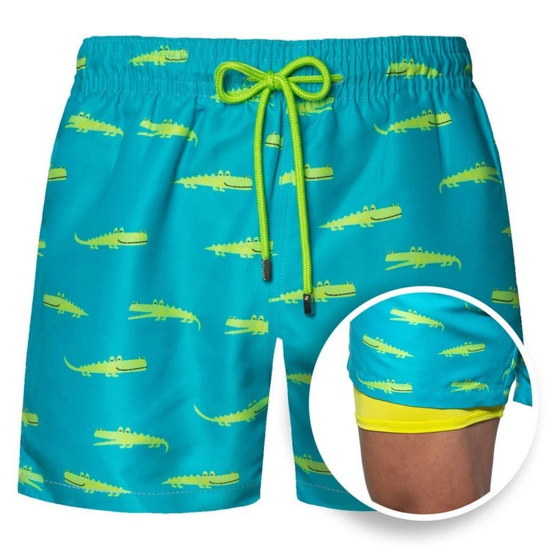 Roger – Men's Printed Beach Shorts for Summer