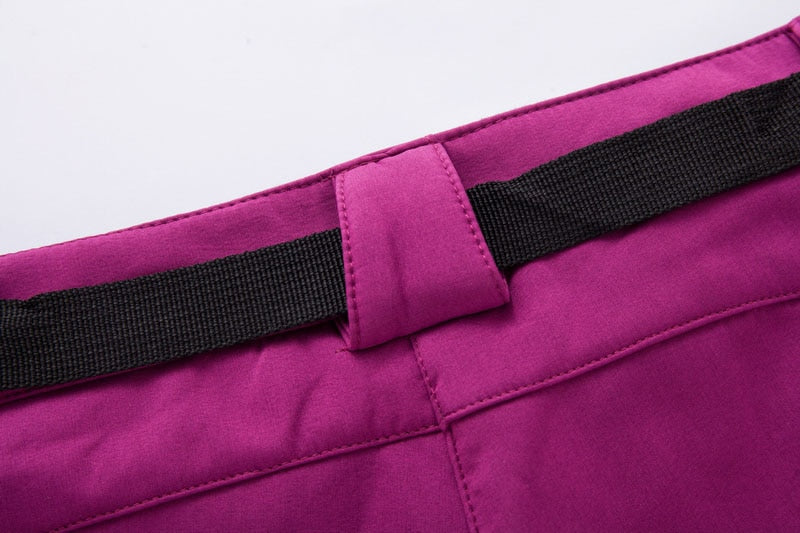 Men's Outdoor Waterproof Fleece-Lined Hiking and Trekking Pants