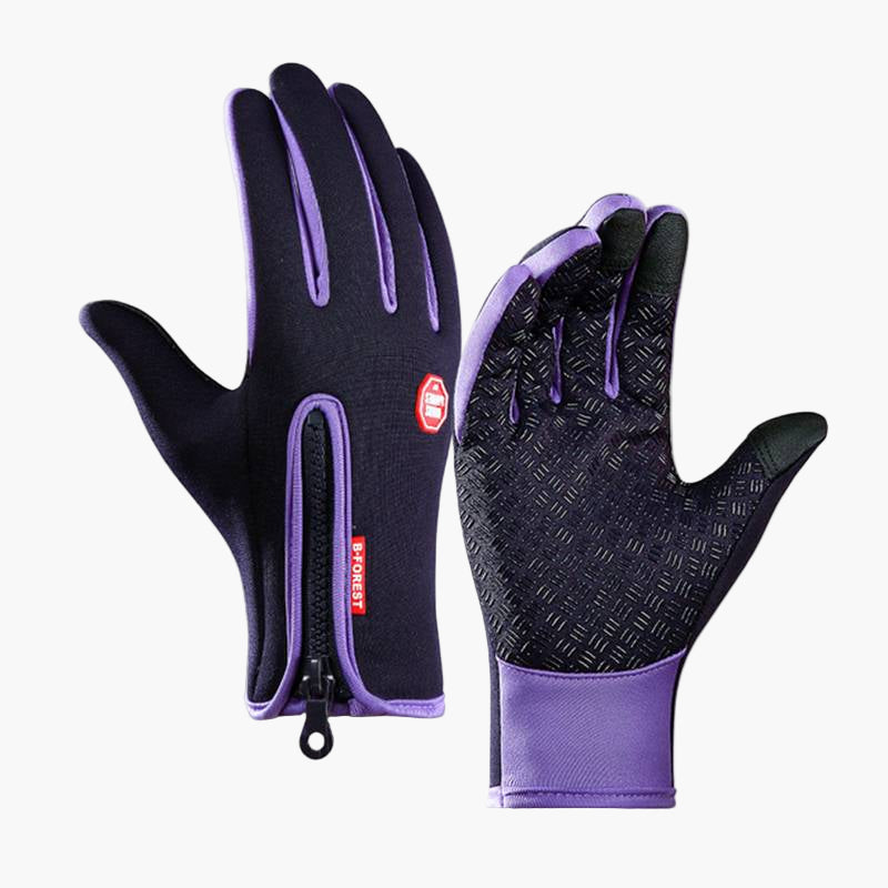 Men's and Women's Winter Outdoor Waterproof Touchscreen Gloves for Sports and Commuting