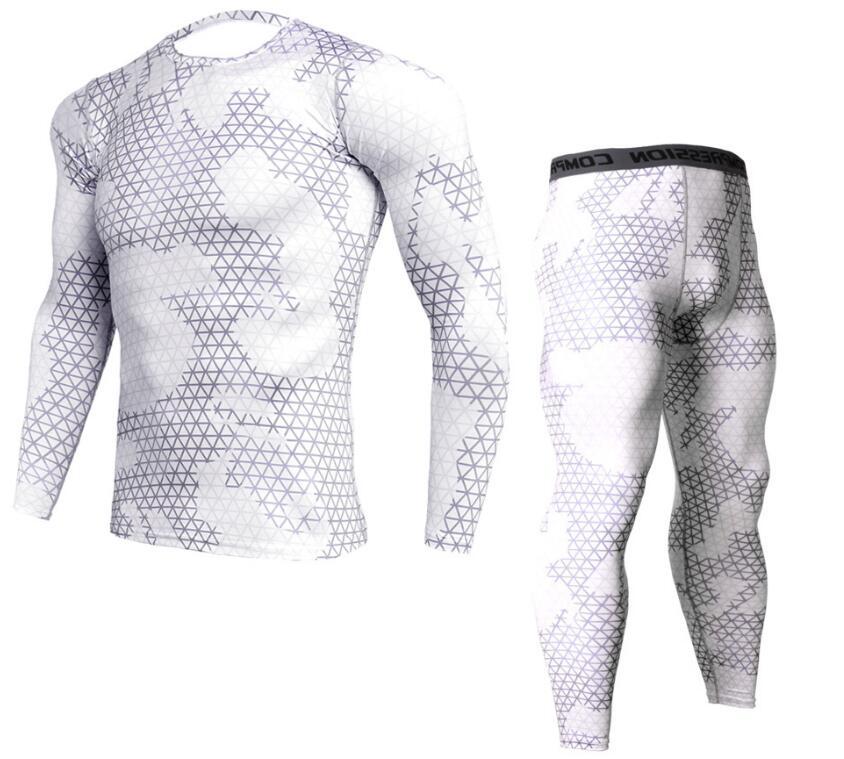 Eric – Men's Camouflage Jogger Set with Compression T-shirt