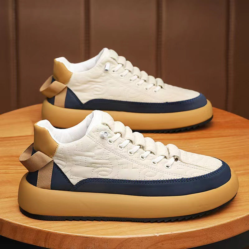 Perry – Trendy Color-blocked Casual Sneakers for Men