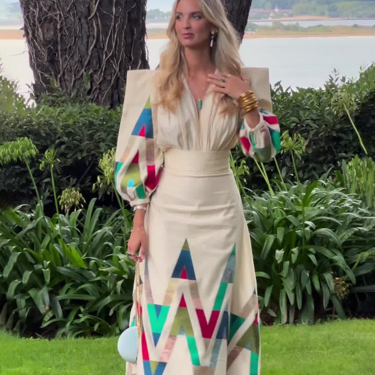 Robyn – Elegant Combination Style Suit Dress