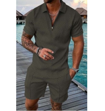 Laurence – Casual Men's Summer Short Sleeve Suit