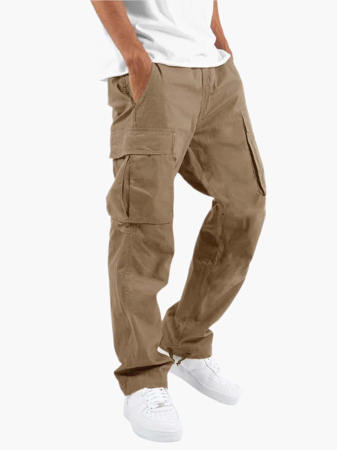 Men's Cargo Pants Relaxed Fit Streetwear Utility Style