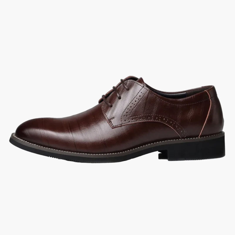 Men's Classic Smart Oxford Dress Shoes for Formal and Business Wear