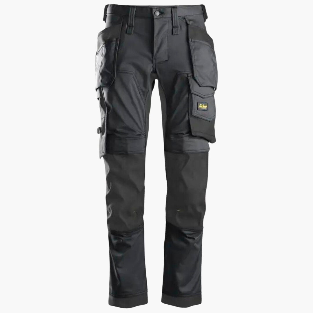 Men's Stretch Work Trousers with Holster Pockets for Professionals
