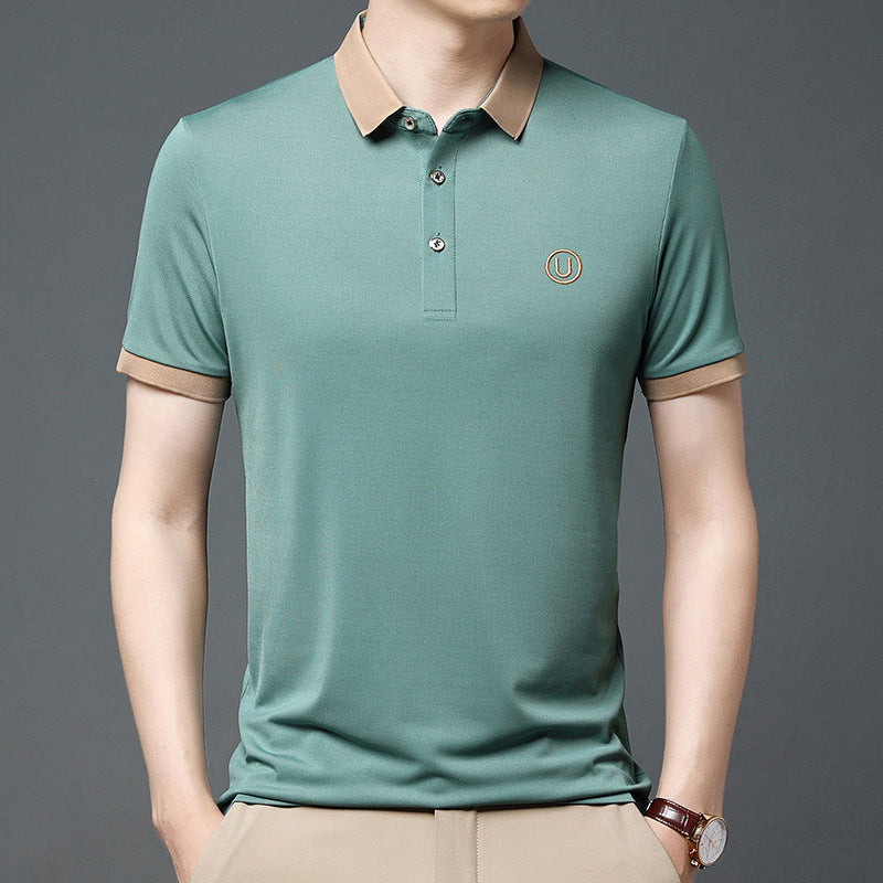 Shaun – Business Casual Short Sleeve Polo Shirt