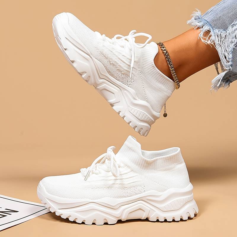 Women's Orthopedic Chunky Sole Sneakers for All-Day Comfort and Pain Relief