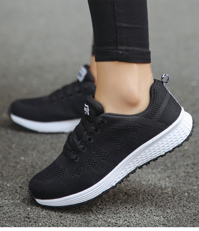 Women's Lightweight Breathable Running Sneakers – Athletic Walking Shoes for Comfort and Performance