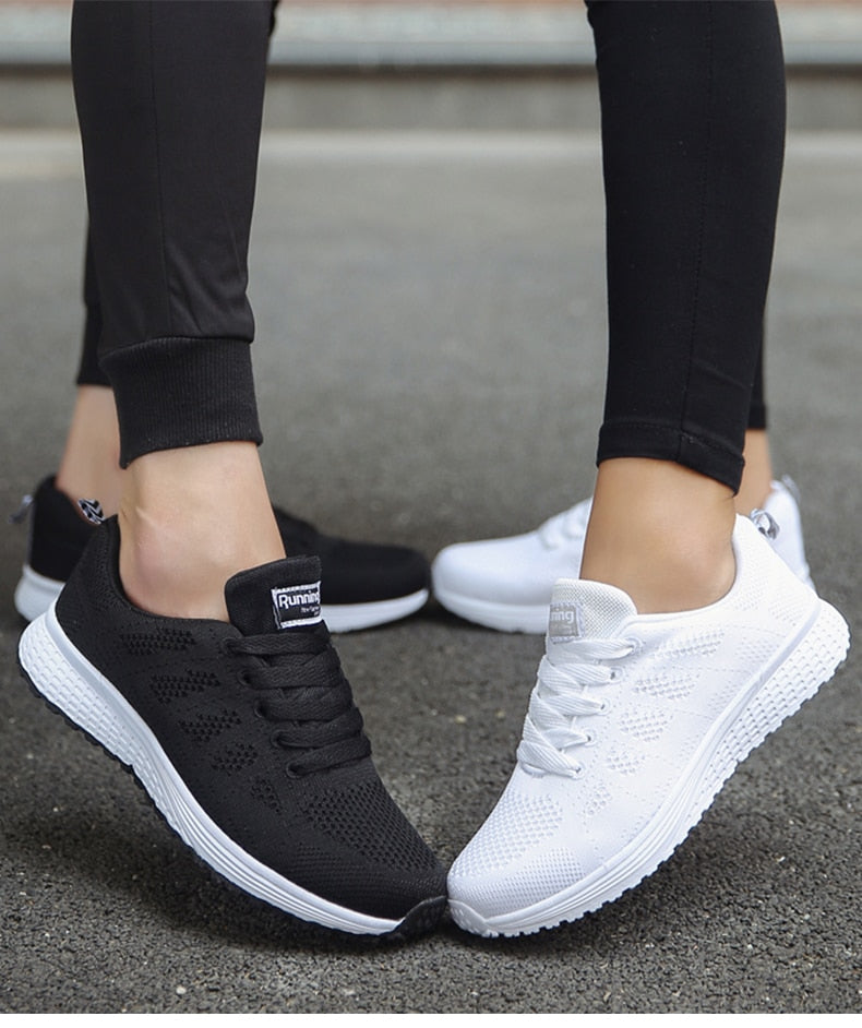 Women's Lightweight Breathable Running Sneakers – Athletic Walking Shoes for Comfort and Performance