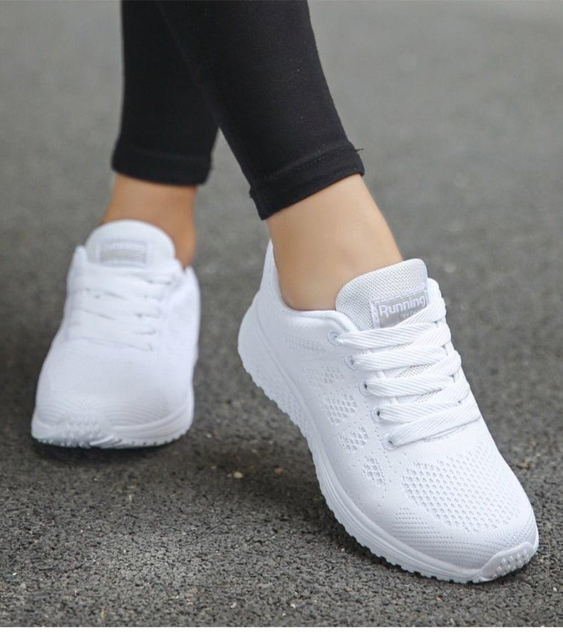 Women's Lightweight Breathable Running Sneakers – Athletic Walking Shoes for Comfort and Performance