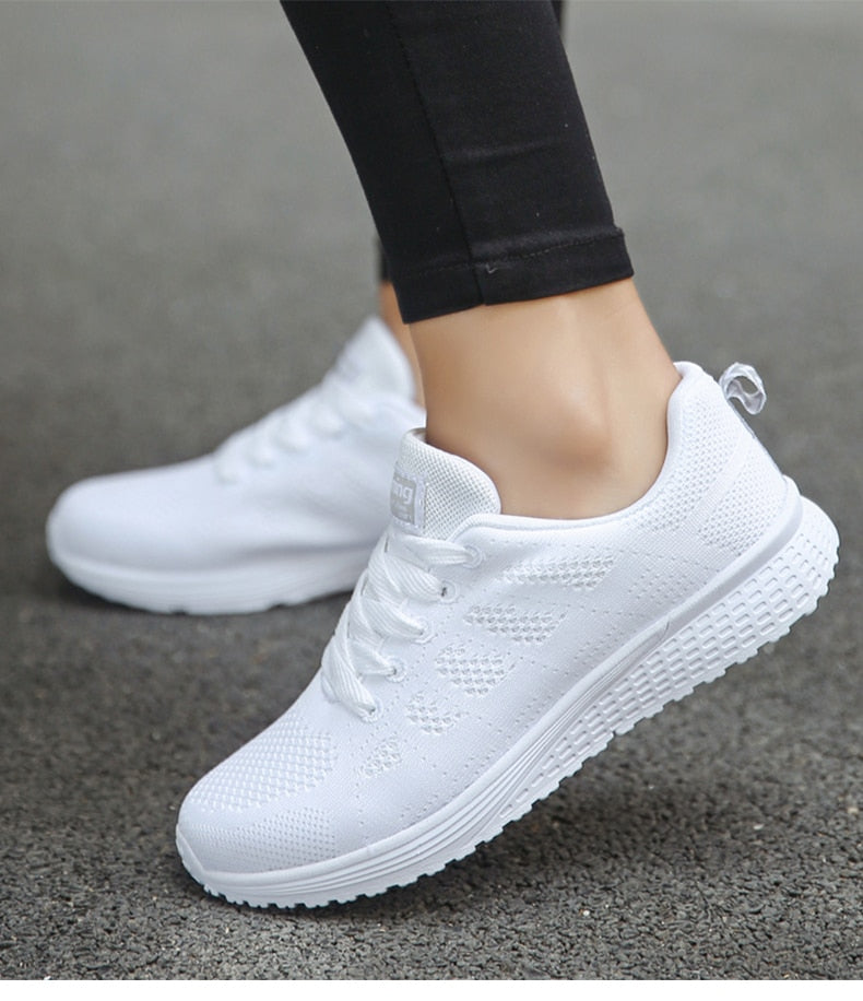 Women's Lightweight Breathable Running Sneakers – Athletic Walking Shoes for Comfort and Performance