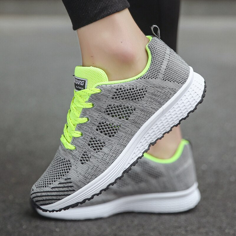 Women's Lightweight Breathable Running Sneakers – Athletic Walking Shoes for Comfort and Performance