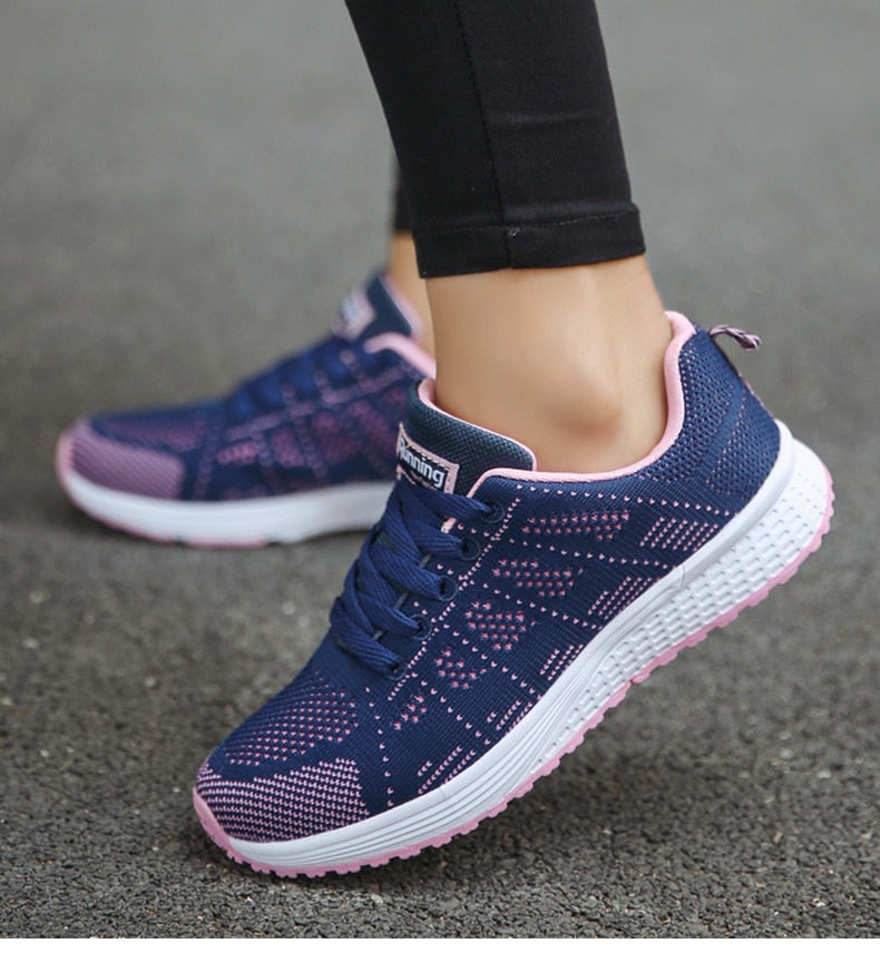 Women's Lightweight Breathable Running Sneakers – Athletic Walking Shoes for Comfort and Performance