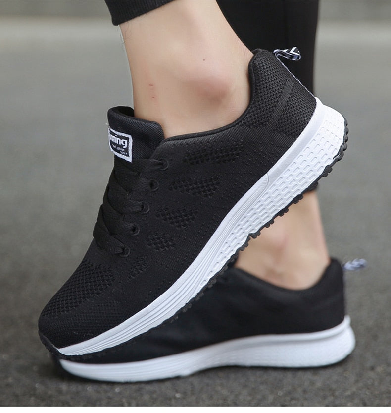 Women's Lightweight Breathable Running Sneakers – Athletic Walking Shoes for Comfort and Performance
