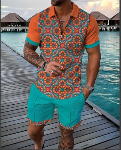 Laurence – Casual Men's Summer Short Sleeve Suit