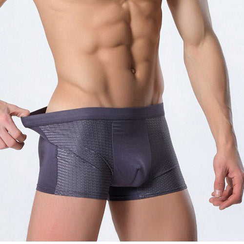 Dominic – Ice Silk Men's Mesh Boxer Underwear