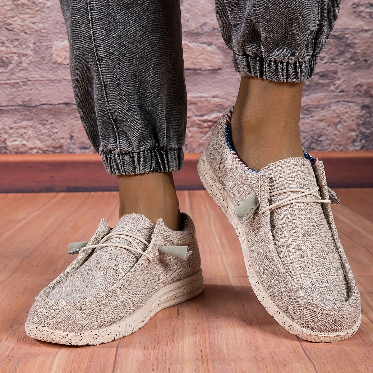 Men's Casual Slip-On Canvas Loafers – Everyday Comfort and Timeless Style