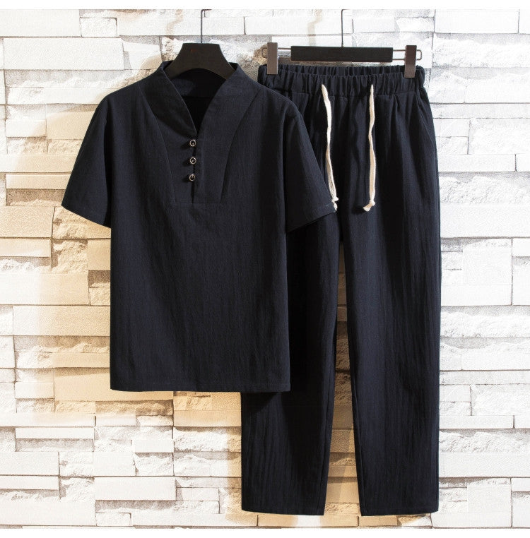 Tristan – Summer Linen Suit for Men