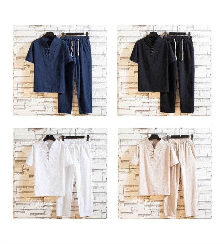Tristan – Summer Linen Suit for Men